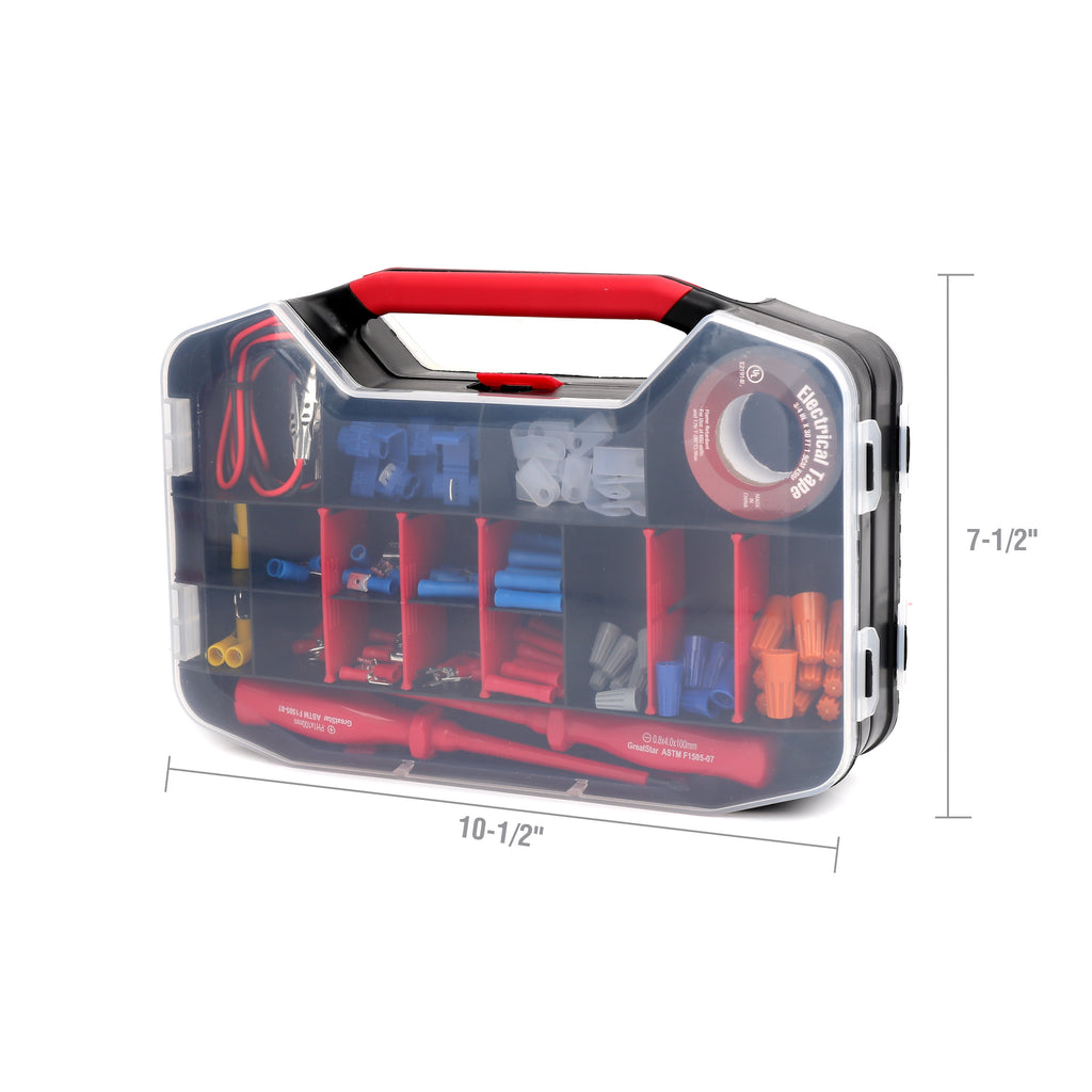 399-Piece Auto Electrical Repair Kit, Universal Fit