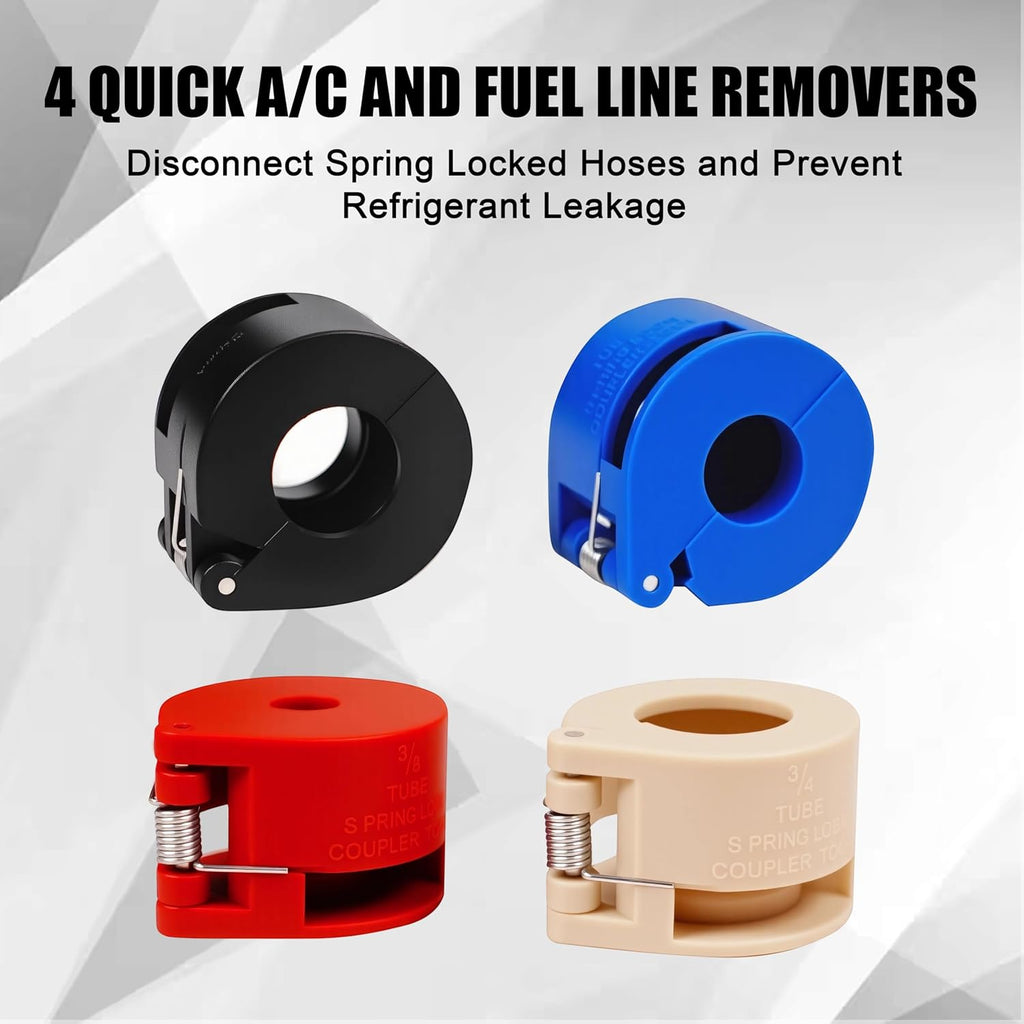 Fuel Line Disconnect Tool Set 22Pcs Master Quick Disconnect Tool Kit for Auto...