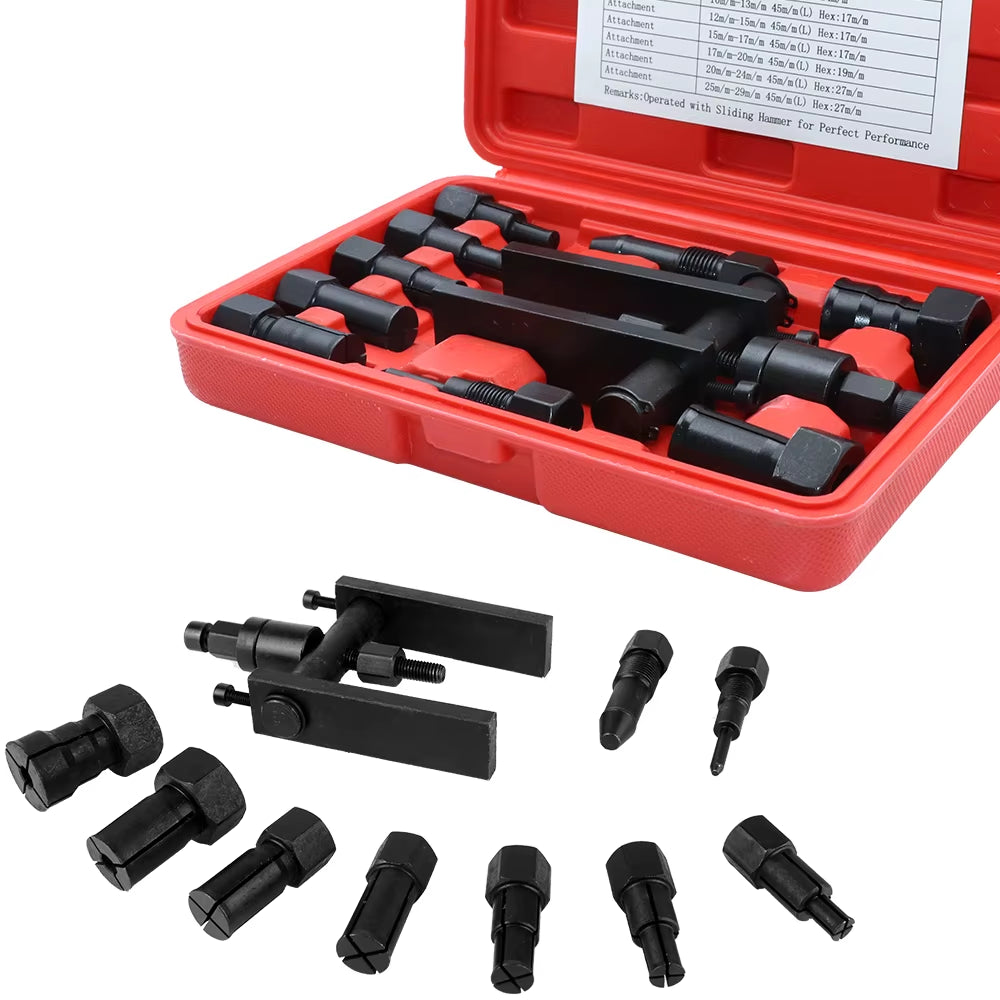Aluminum Wheel Bearing Kit Remover Automotive Tools Seal Driver Installer 10 Pcs/Set Motorcycle Bearing Disassembly Tools