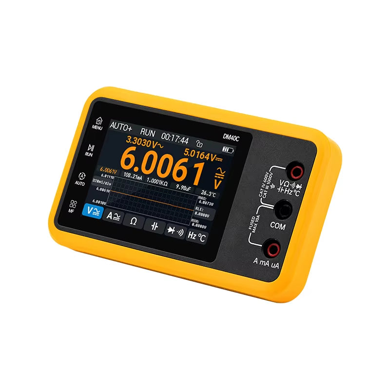 DM40 3 in 1 Multimeter Signal Generator 50M Sample Rate ACDC Voltage Diode Handheld Digital Automotive Tools