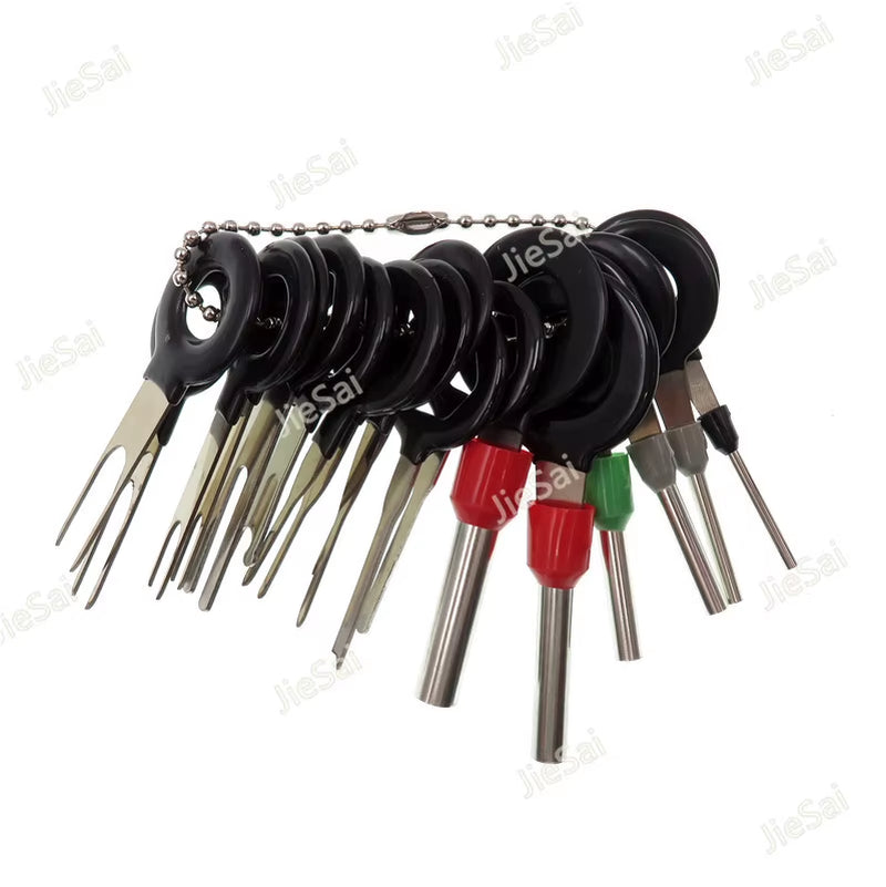 Automotive Terminal Removal Tools Computer Equipment Disassembly Tools Car Electrical Wiring Crimp Connector Pin Extractor Kit